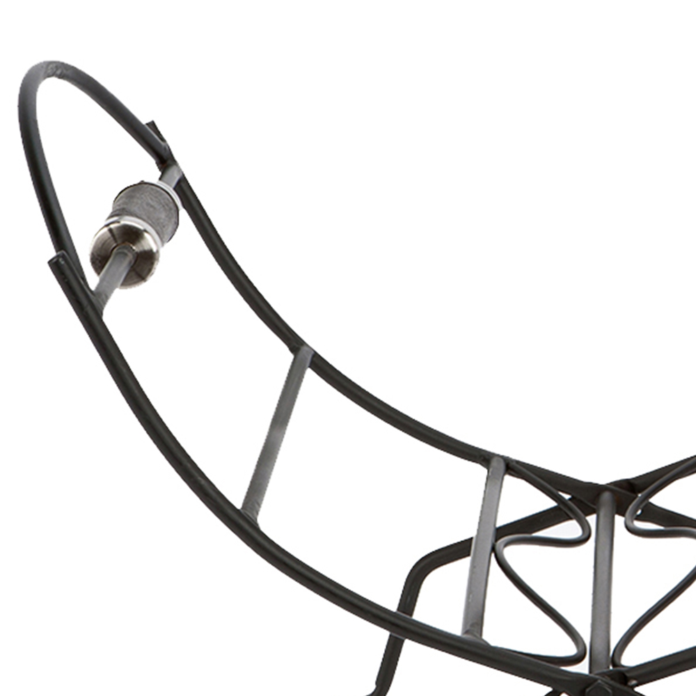 Inglenook Fireside Folding Pewter Metal Log Basket Image 2