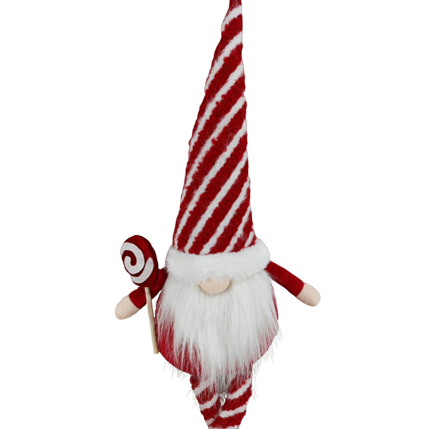 Candy Cane Sitting Gonk Red and White Image 5