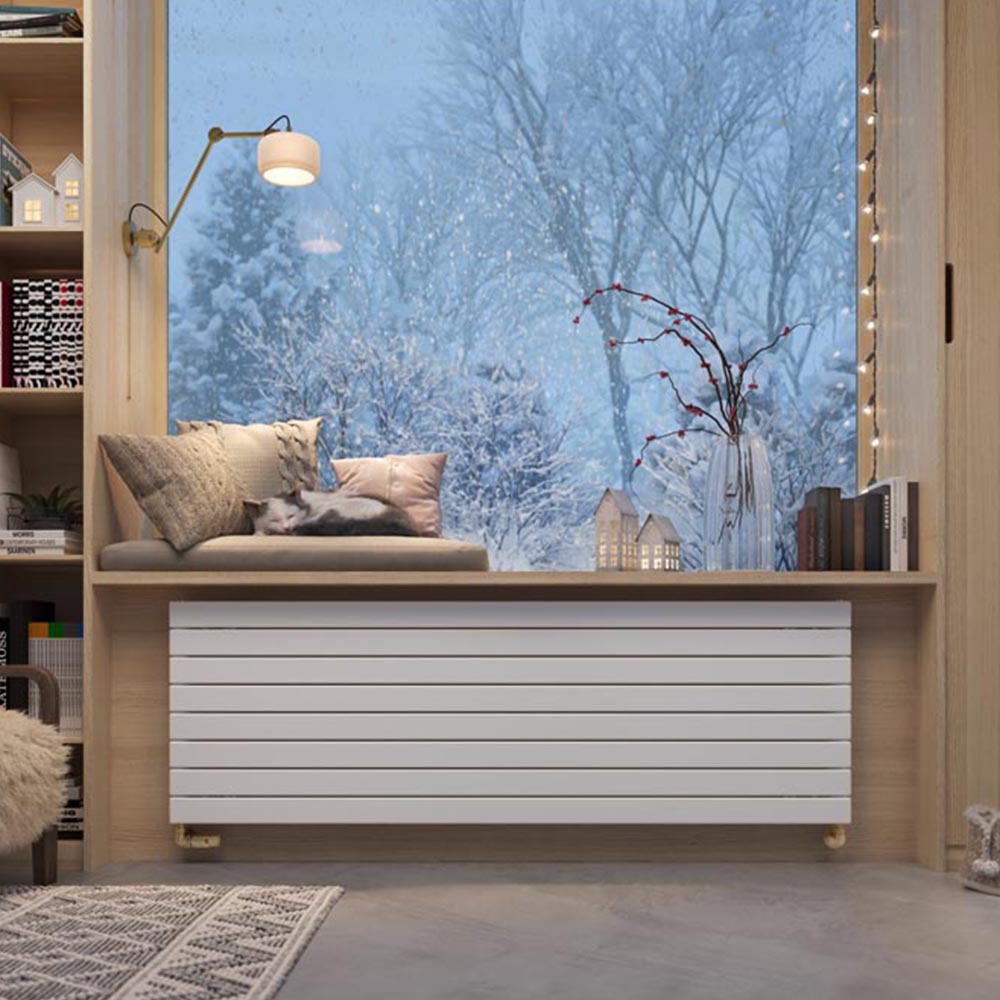 Terma Forte 3560 BTU White Single Panel Radiator 1800 x 588mm Image 8