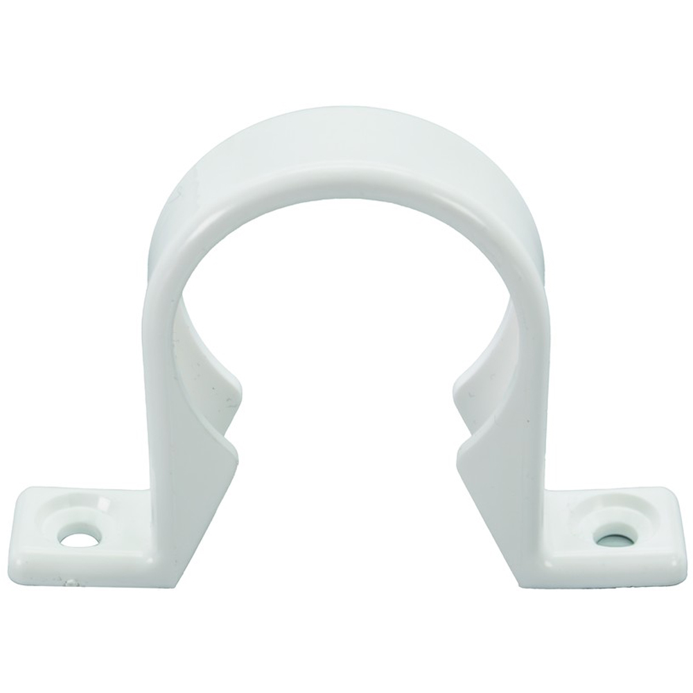 FloPlast Push Fit Waste Pipe Clip White 40mm Image 3