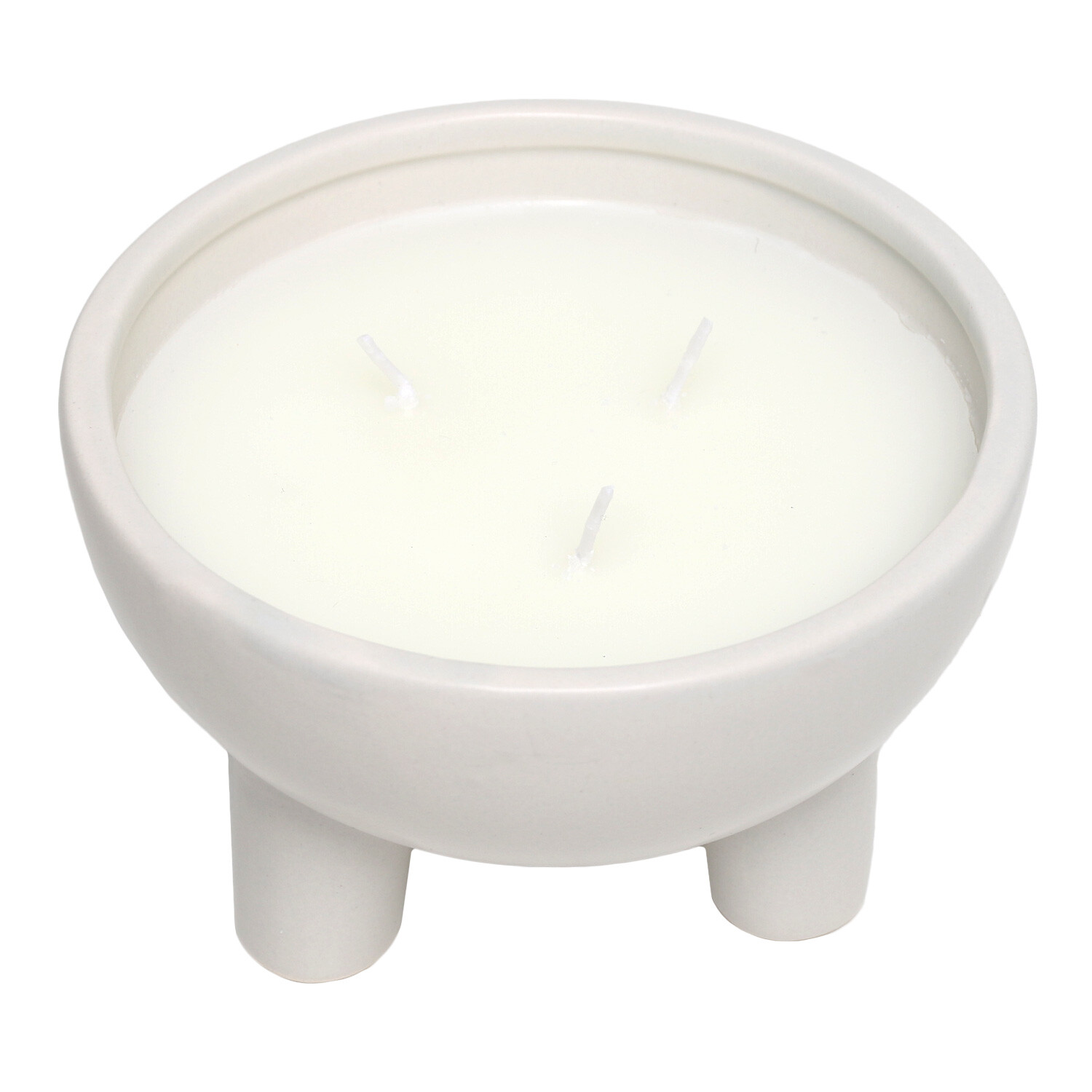 Amber &amp; Vetiver Footed Candle Image 2