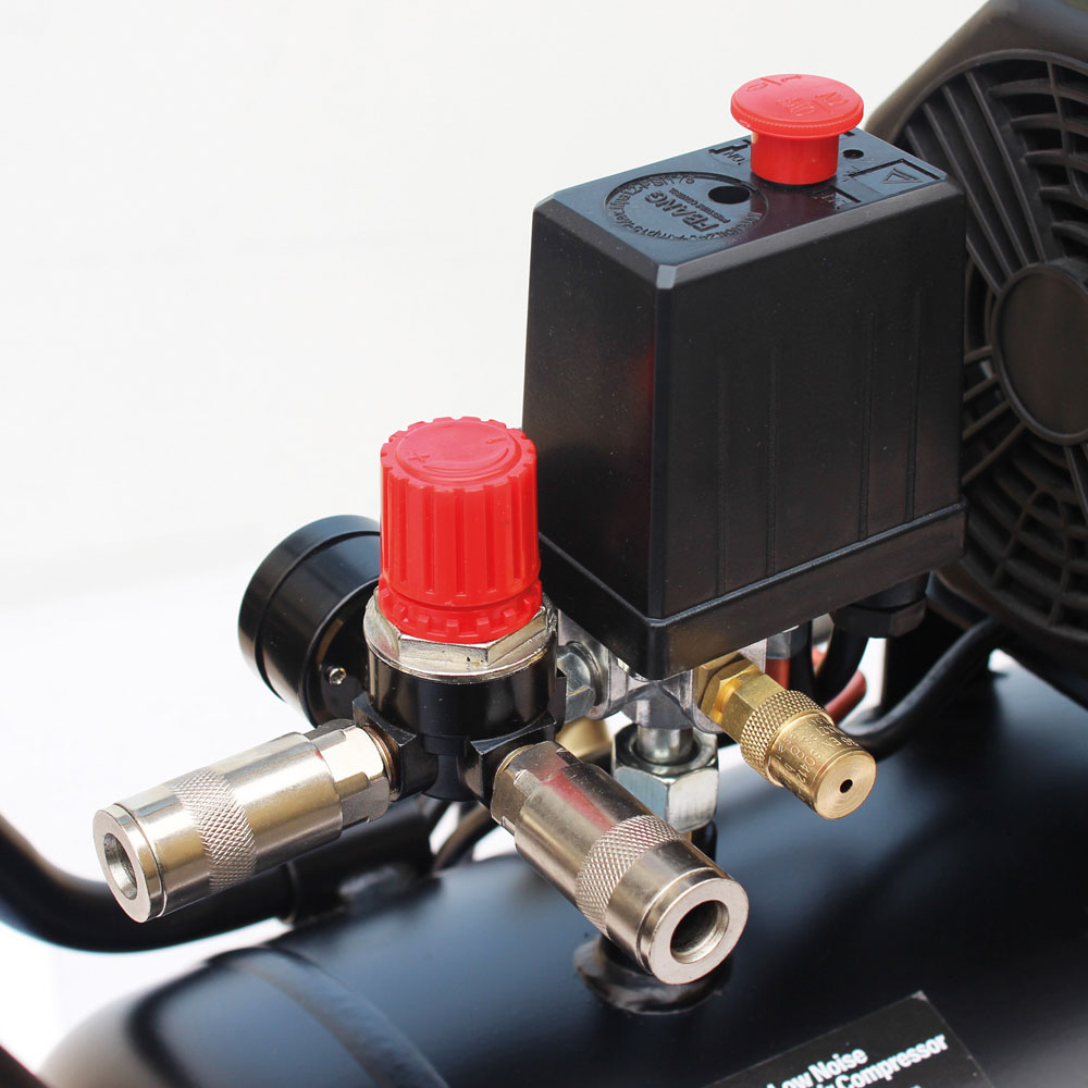 SIP DD 3hp 100L Low Noise Oil Free Direct Drive Compressor Image 9