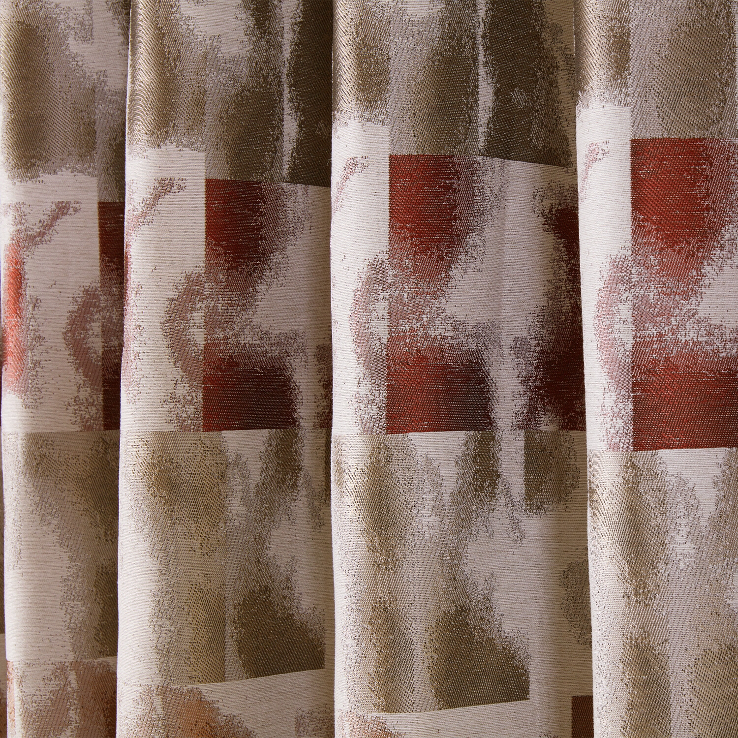 Maddox Geo Jacquard Curtain Multicolour 168cm 183cm Image 4