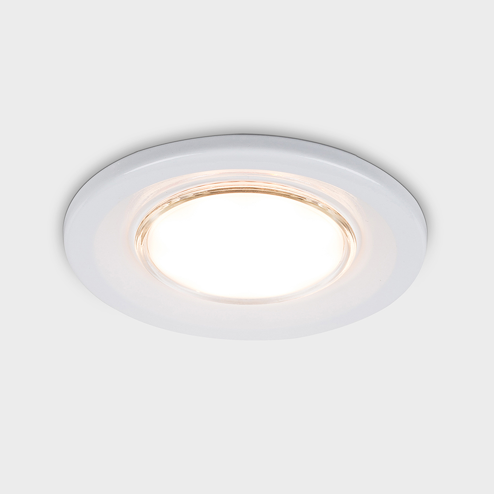 ValueLights White Warm White LED Ceiling Downlight 4 Pack Image 3