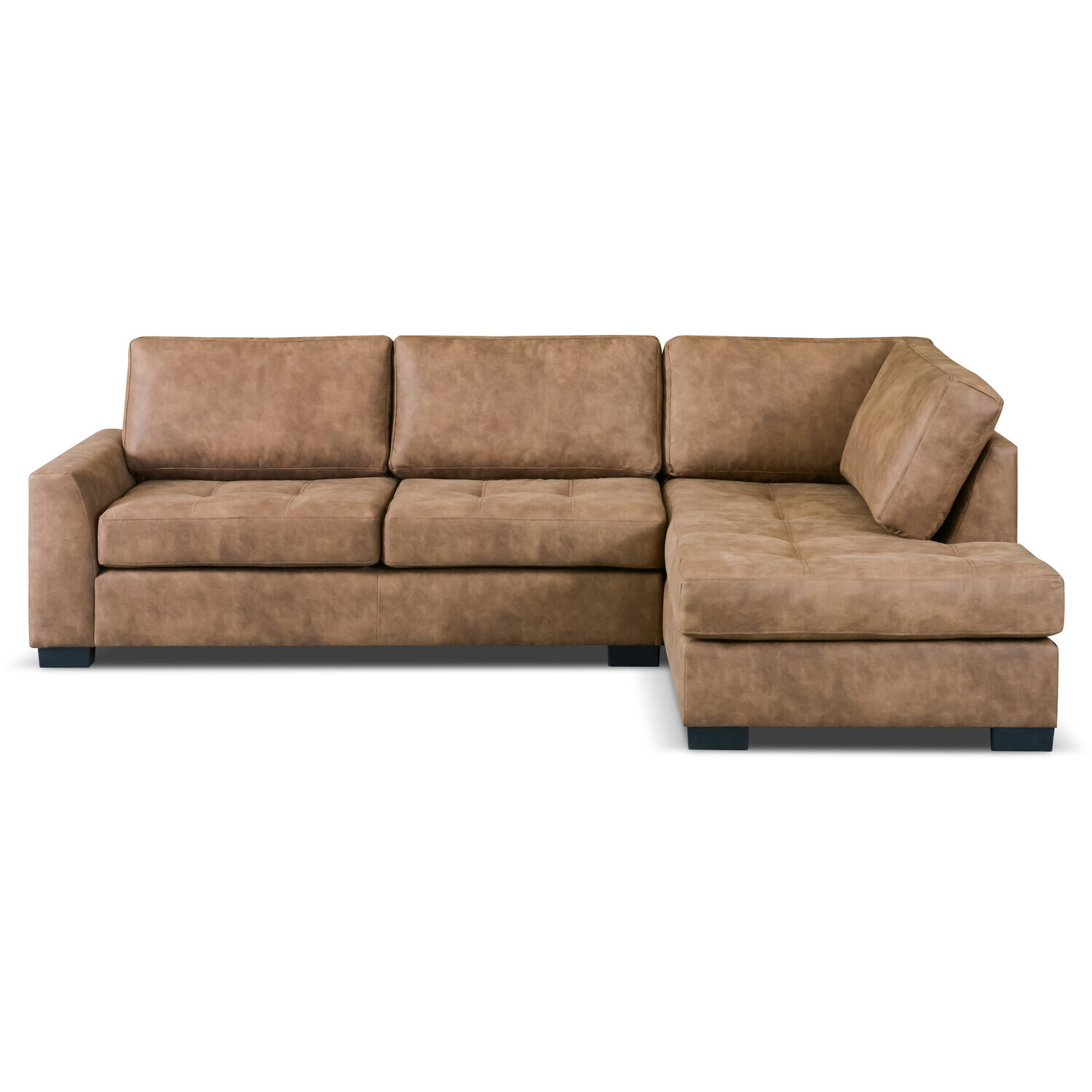 Mayfair Large Corner Sofa Brown Right-hand Image 2
