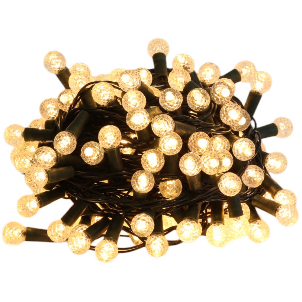 150 Diamond Bulb LightsWarm White Image 4