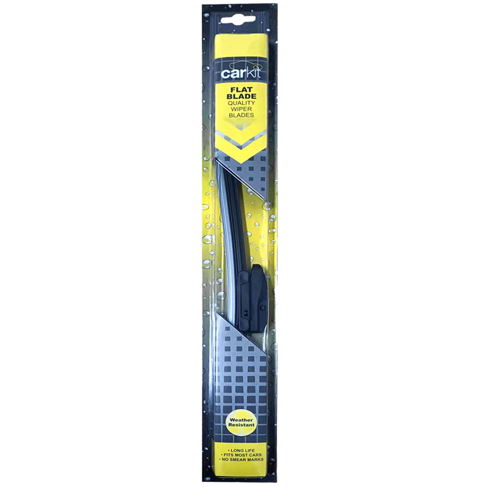 Multi-Function Flat Wiper Blade - Black / 19in Image 1