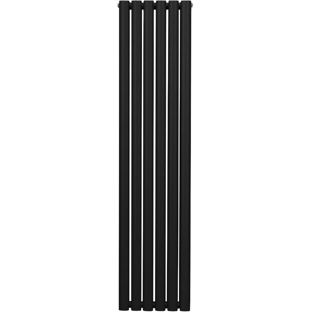 Monster Shop 4195BTU Black Oval Column Radiator 1600 x 360mm Image 1