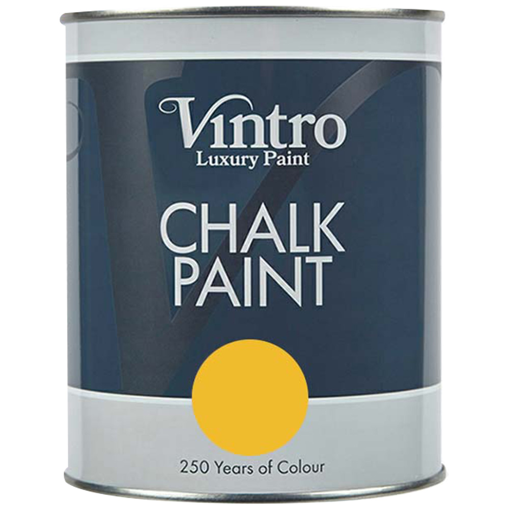 Vintro Paint Sunflower Matt Finish Chalk Paint 1L Image 2