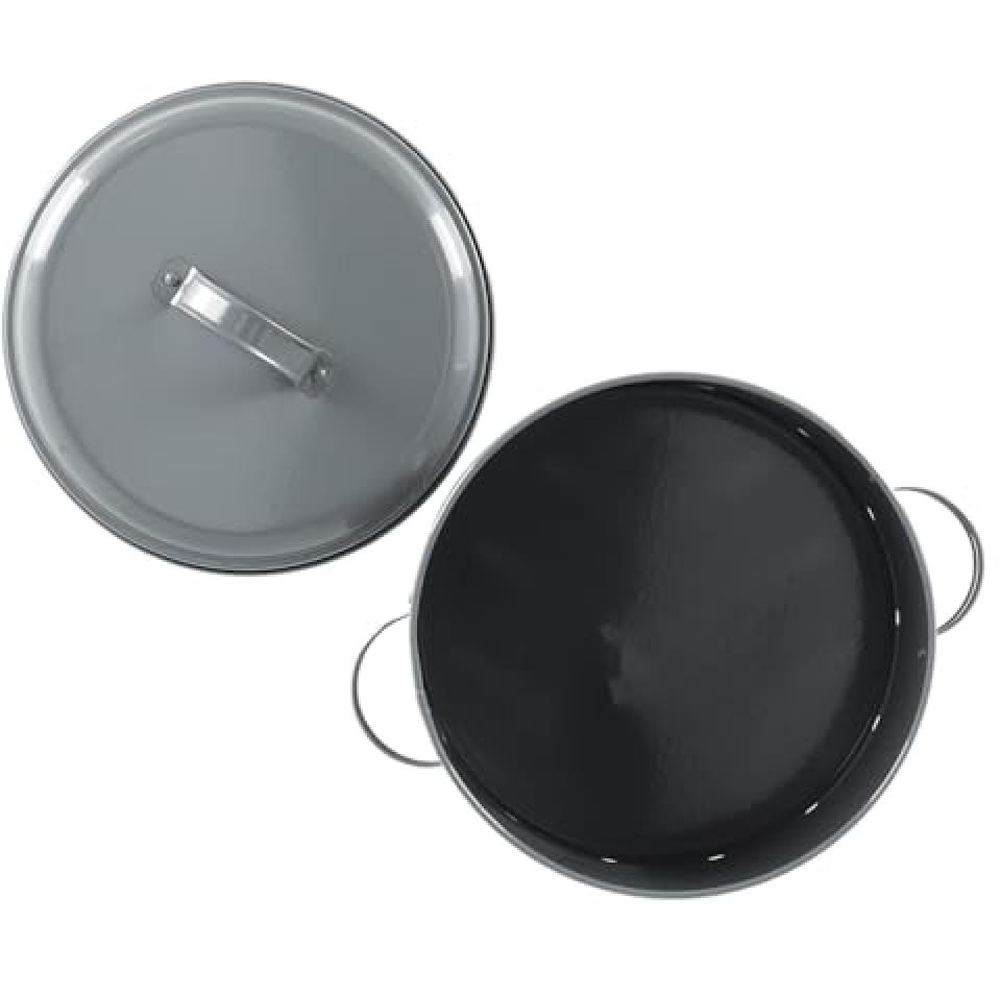 Fallen Fruits Anthracite Potato Storage Tin with Lid Image 2