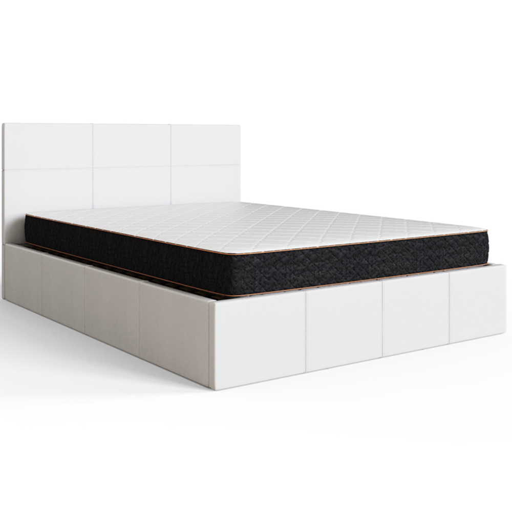 GFW Double White End Lift Ottoman Bed Image 4