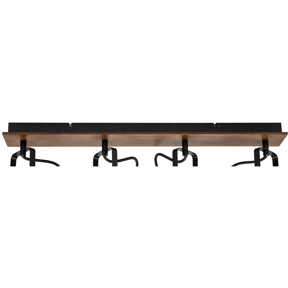 Cosylyte Riverton Matt Black 4 Light Spotlight Image 5