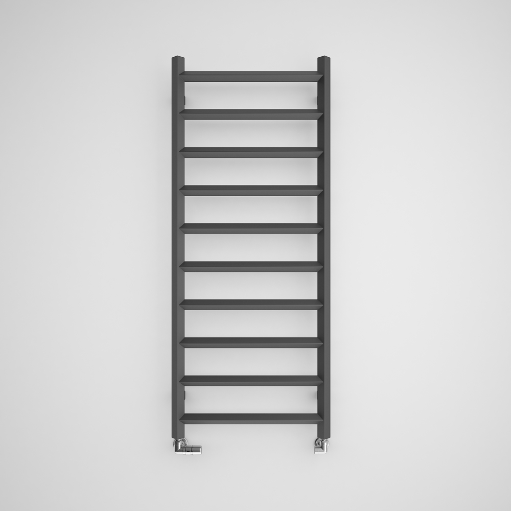 Terma Crystal 1364 BTU Modern Grey Electric Heated Towel Rail 1200 x 500mm Image 4