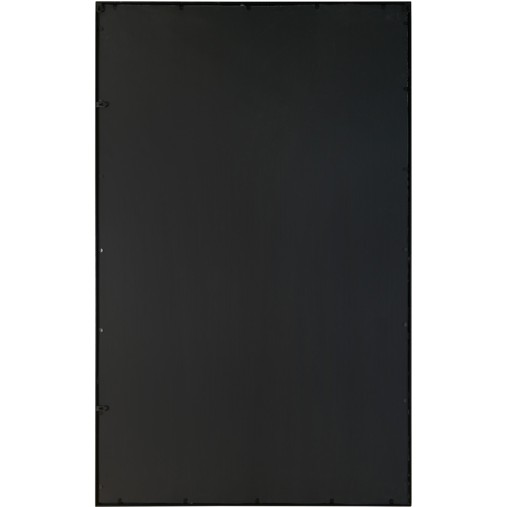 MirrorOutlet The Genestra Black Modern Window Garden Wall Mirror 174 x 110cm Image 4