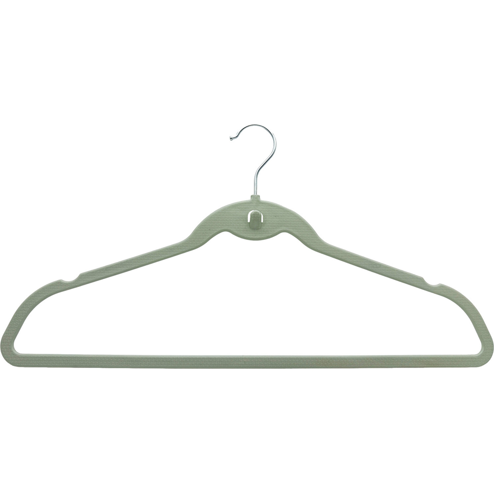 Pack of 10 My Laundry Plastic Hangers Image 3