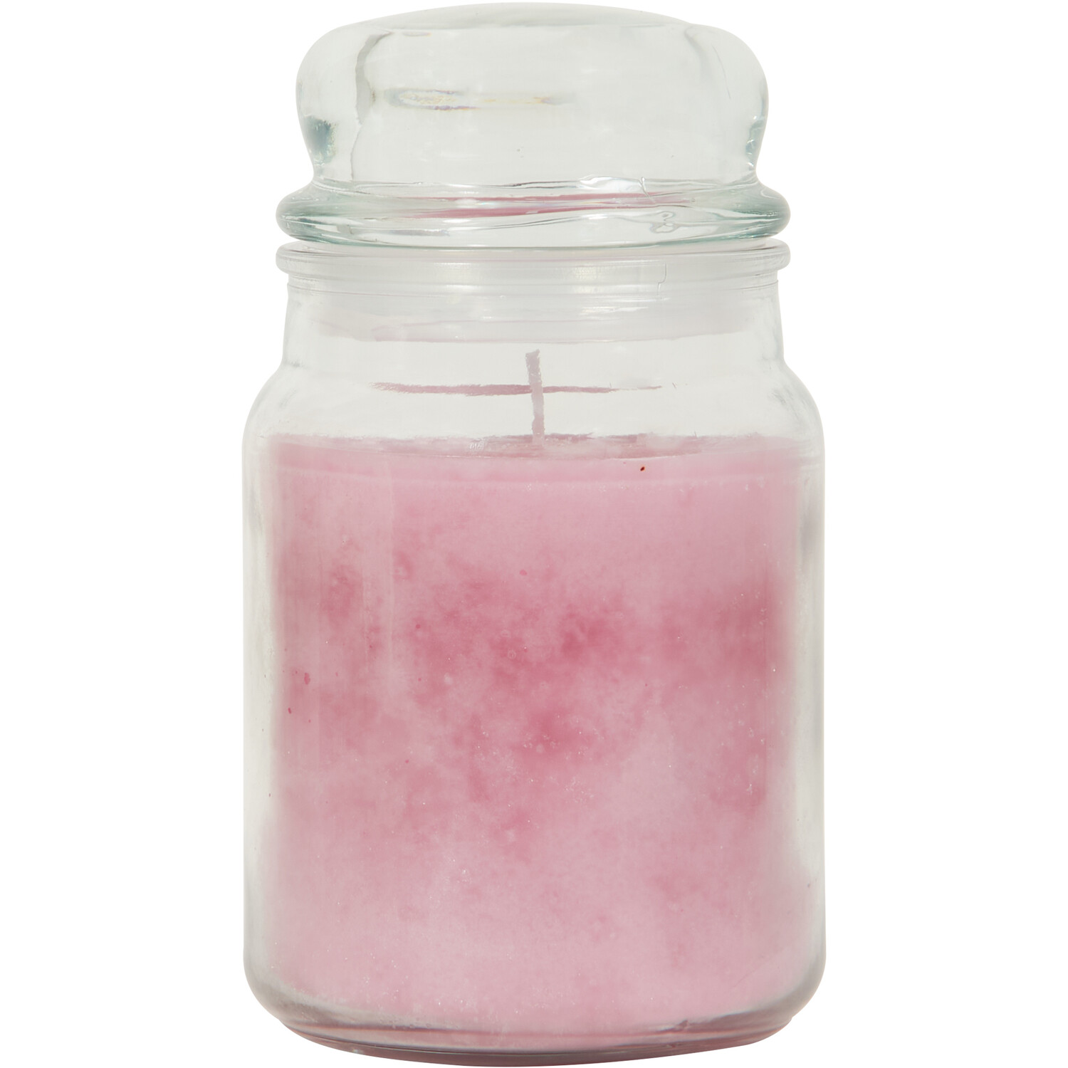 True Aroma Large Mason Jar Candle - Berry Smoothie Image 3