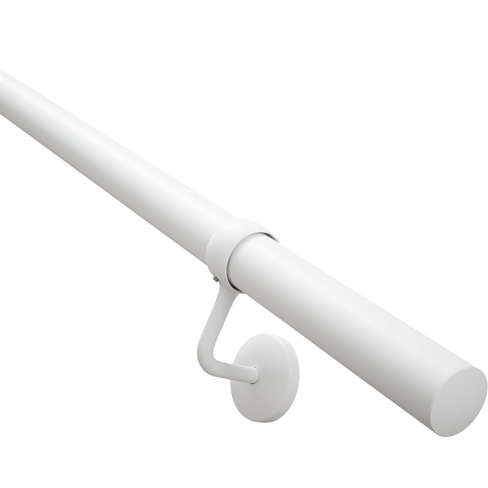 Rothley Matt White Stair Handrail Kit 2.4m Image 2