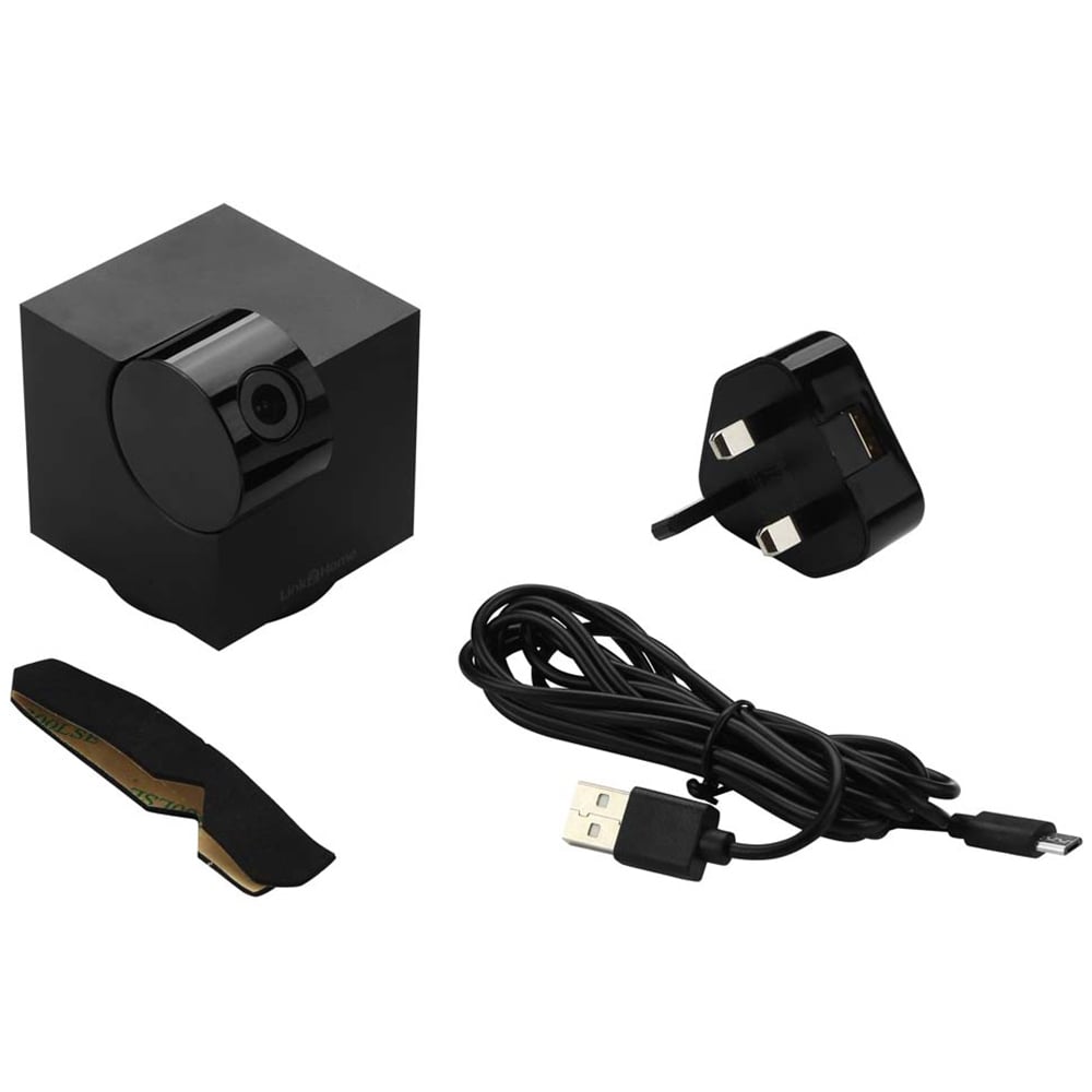 Link2Home Smart Square Pan and Tilt Indoor Camera with Wi-Fi Image 4