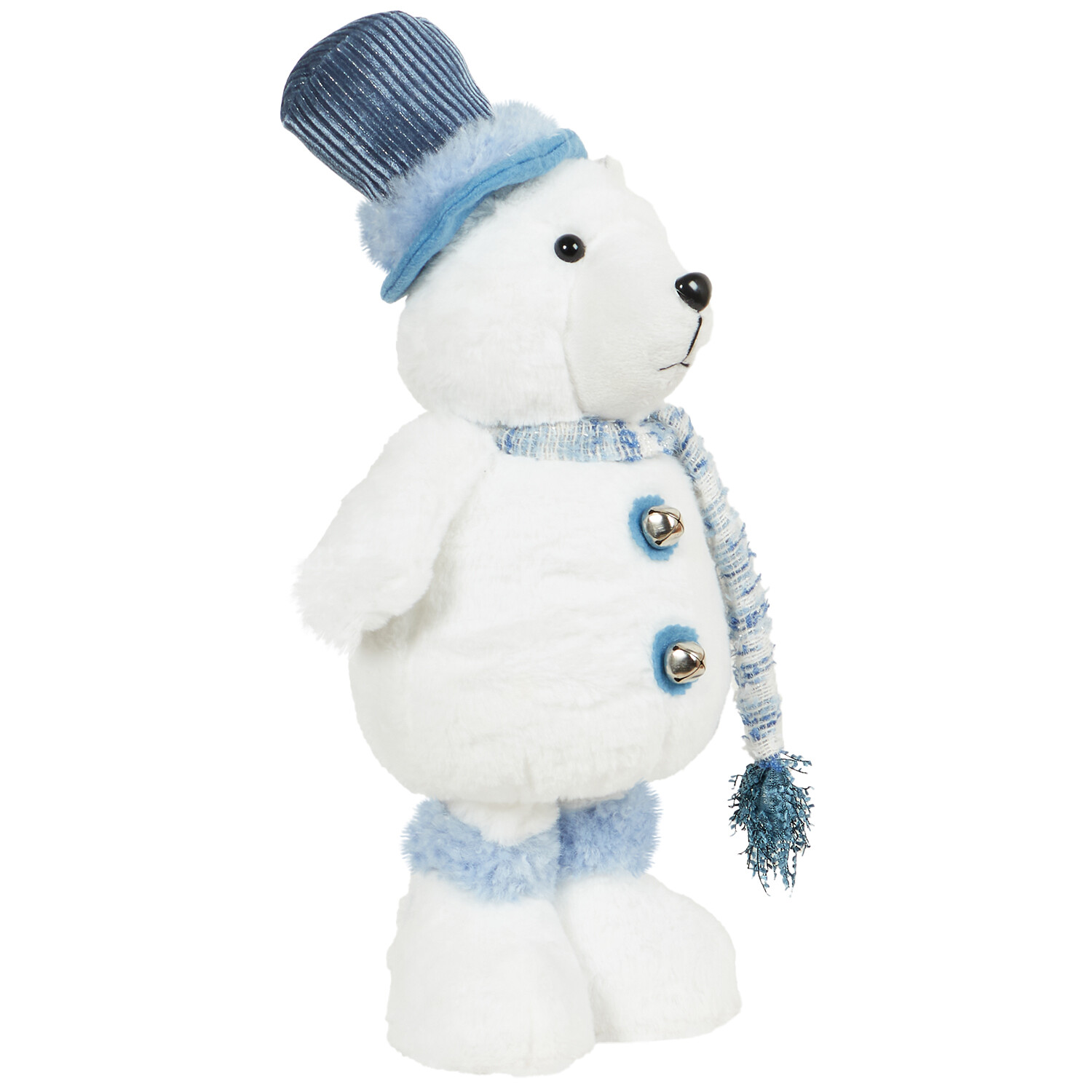 Extendable Frosty Bear Blue - White and Blue Image 2