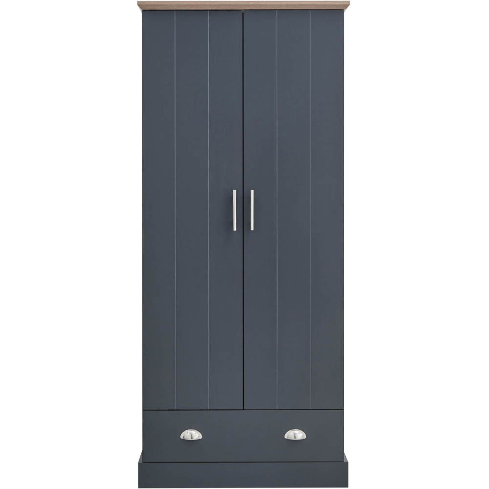 GFW Kendal Slate Blue 3 Piece Bedroom Furniture Set Image 3