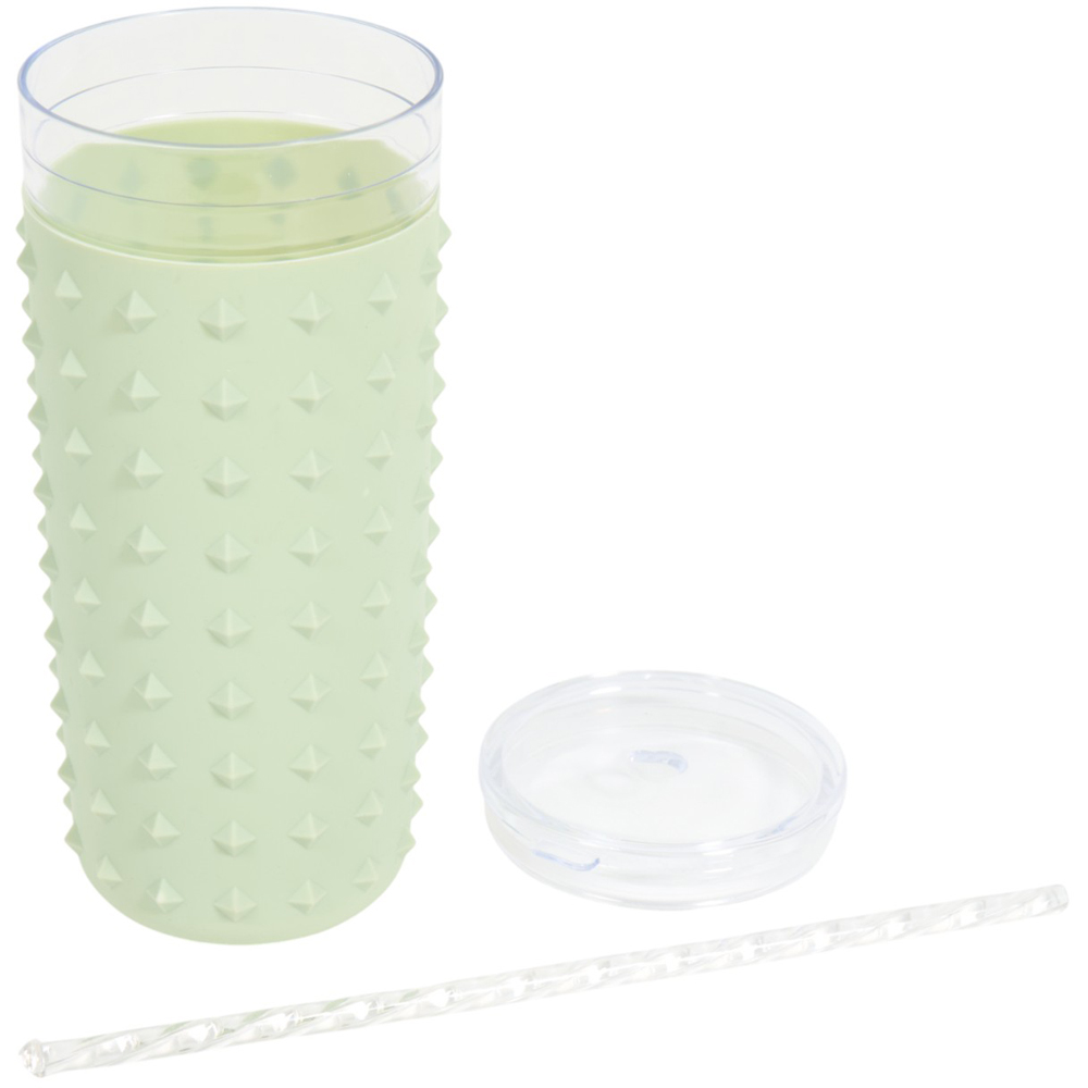 Silicone Cover Tumbler - Peach or Beige Image 6
