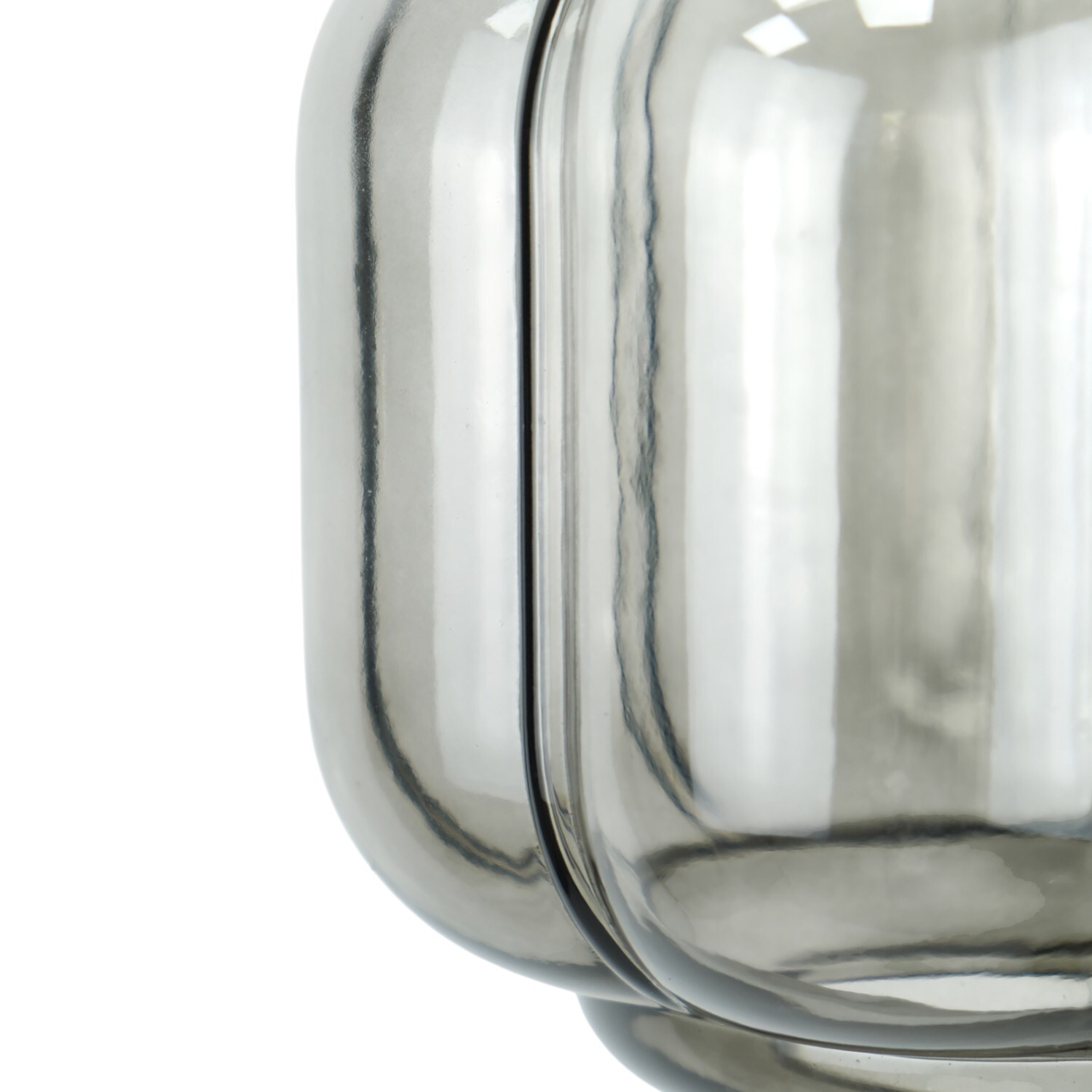 Nayeli Glass Pendant Grey Image 8