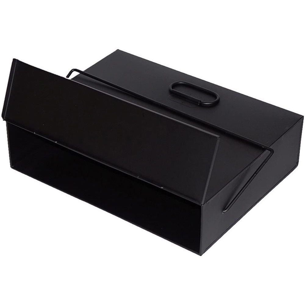 Inglenook Fireside Galvanised Steel Ash Box Image 2