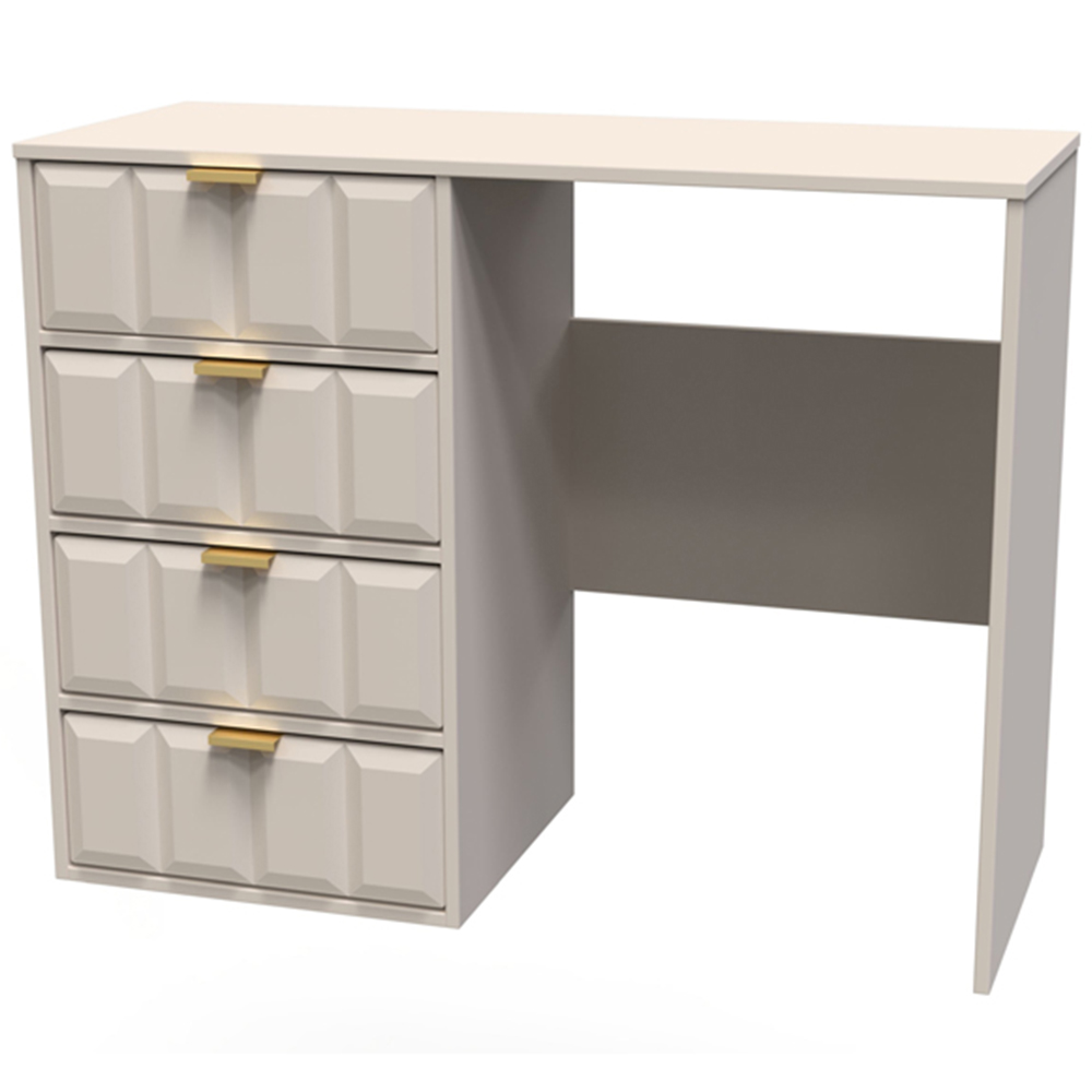 Crowndale Cube 4 Drawer Matt Kashmir Dressing Table Image 2