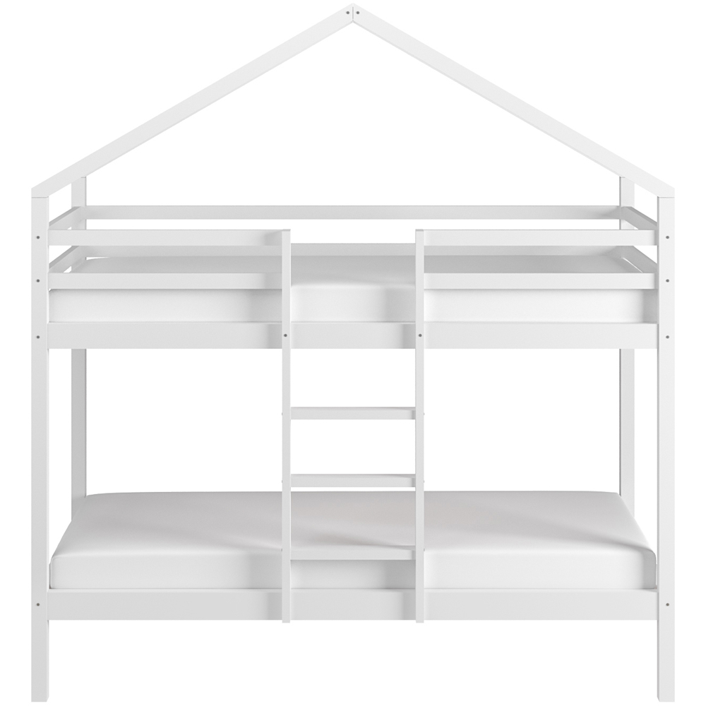 Flair White Wooden Nest House Bunk Bed Image 2