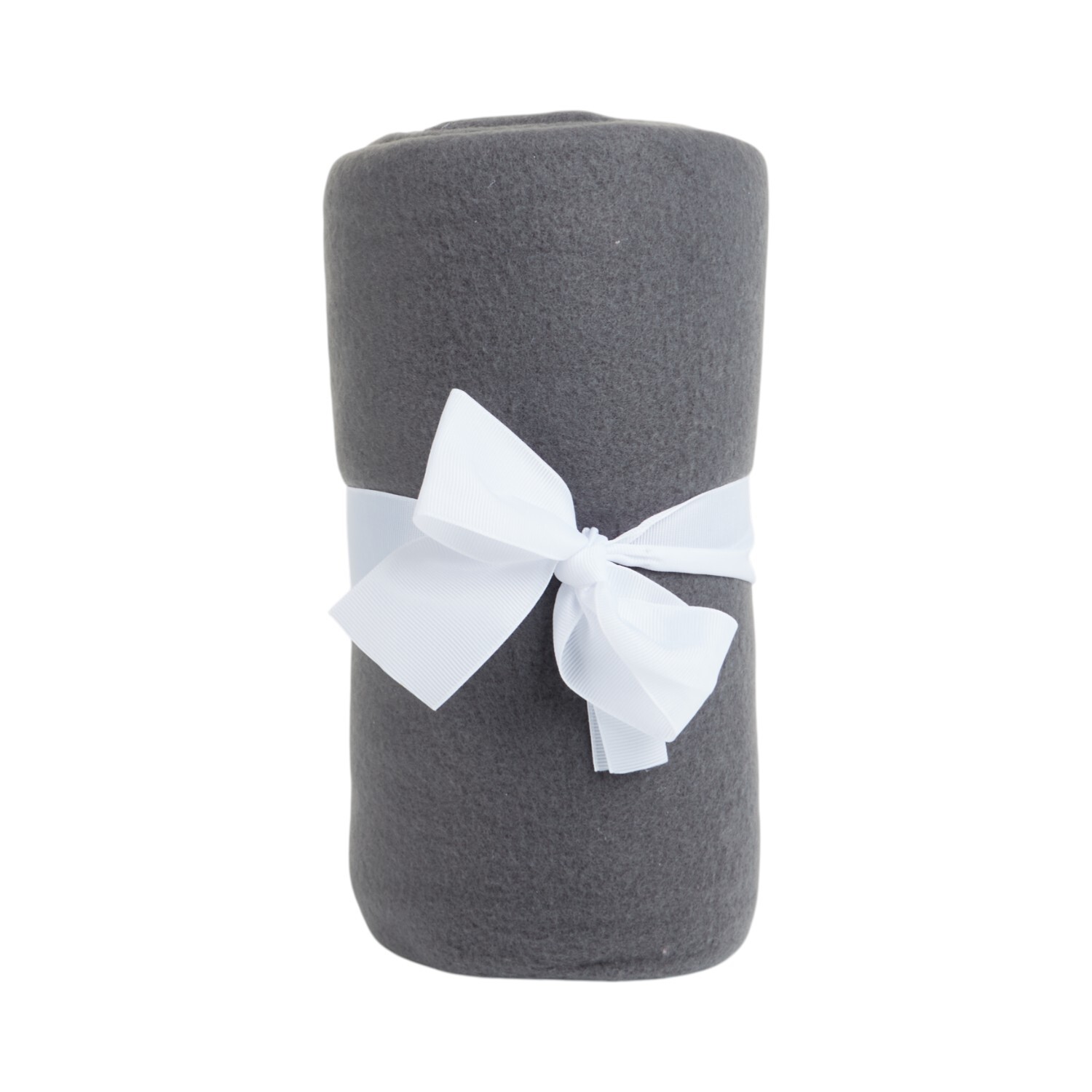 Essential Soft Fleece ThrowCharcoal Image 2