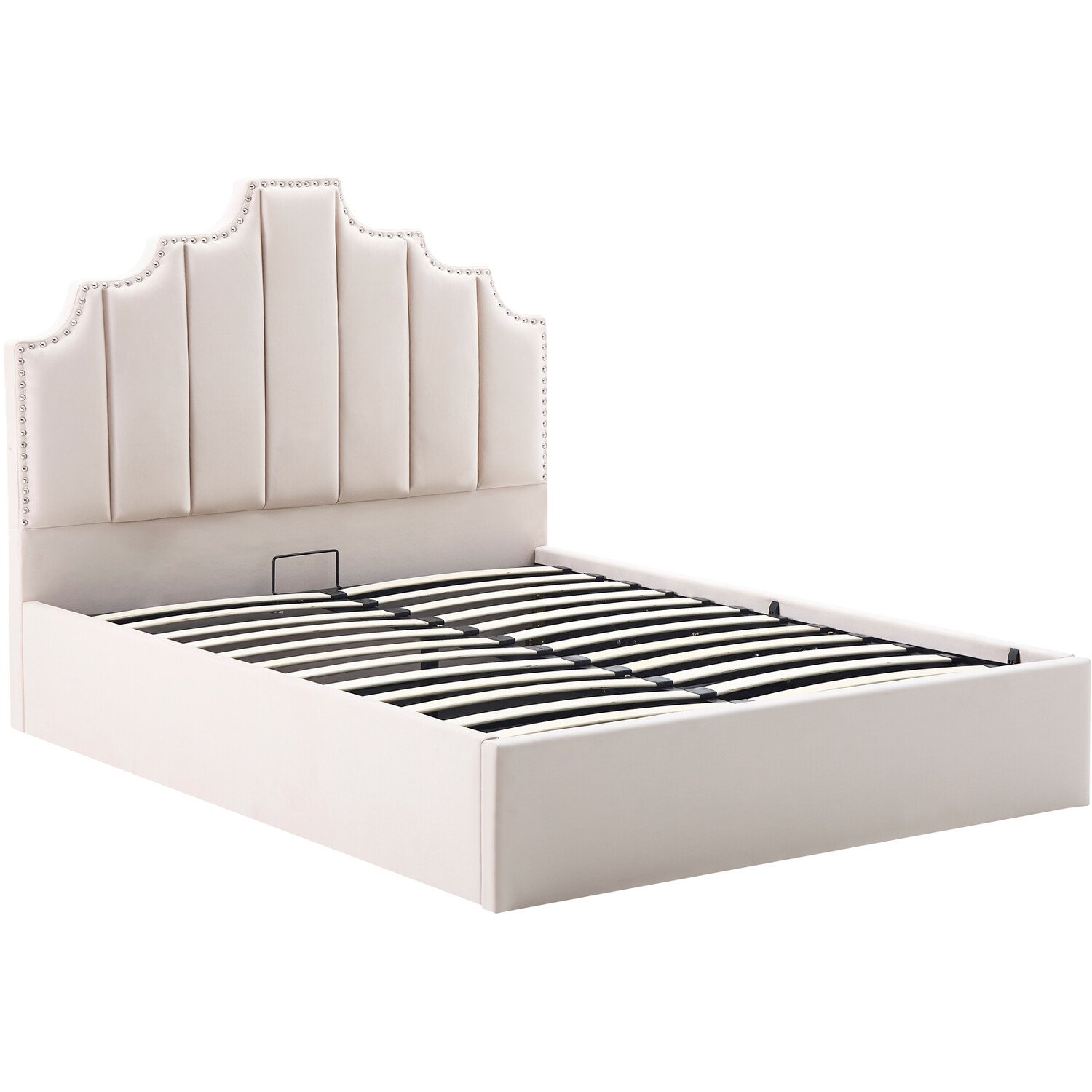 Lipton Ottoman Bed - Cream / King Image 2