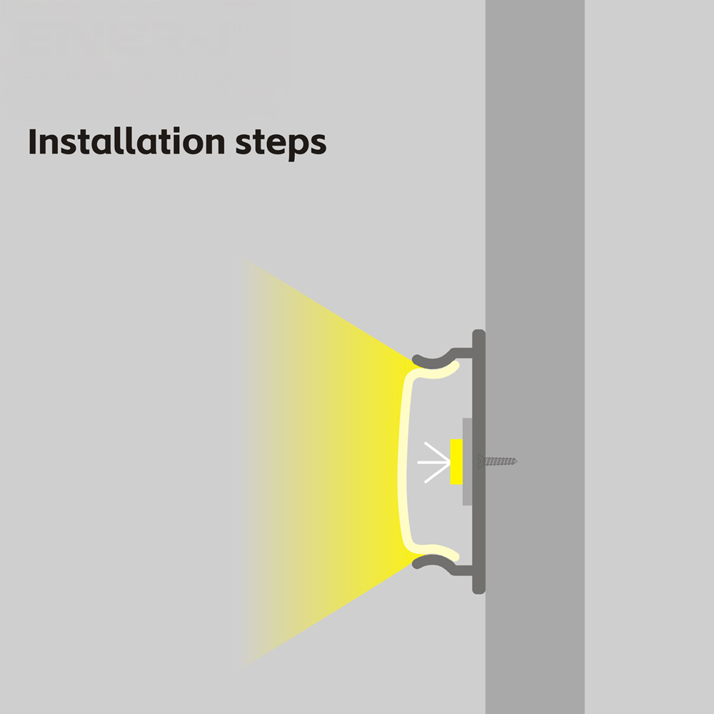 ENER-J Bendable Aluminum Profile with PC Cover 18 x 5.9mm 4 Pack Image 4