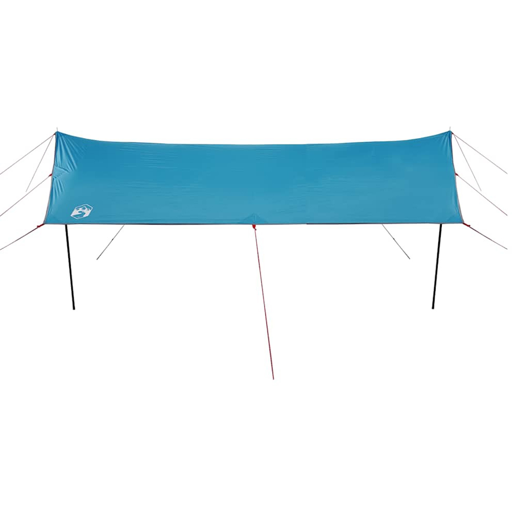 Walplus Waterproof Oxford Camping Tarp Shelter Blue 2.1 x 3 x 4.6m Image 5