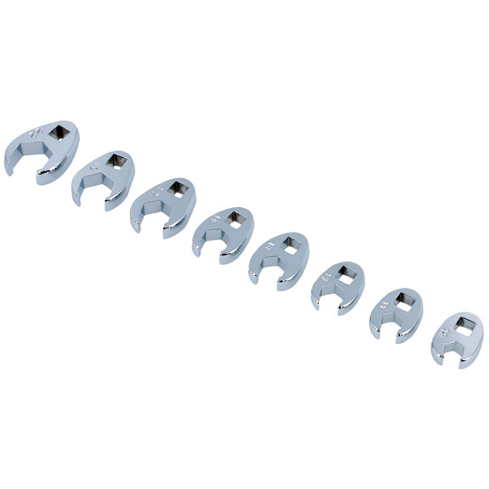 Laser 2122 8 Piece 3/8 inch D Crows Foot Wrench Set Image 4