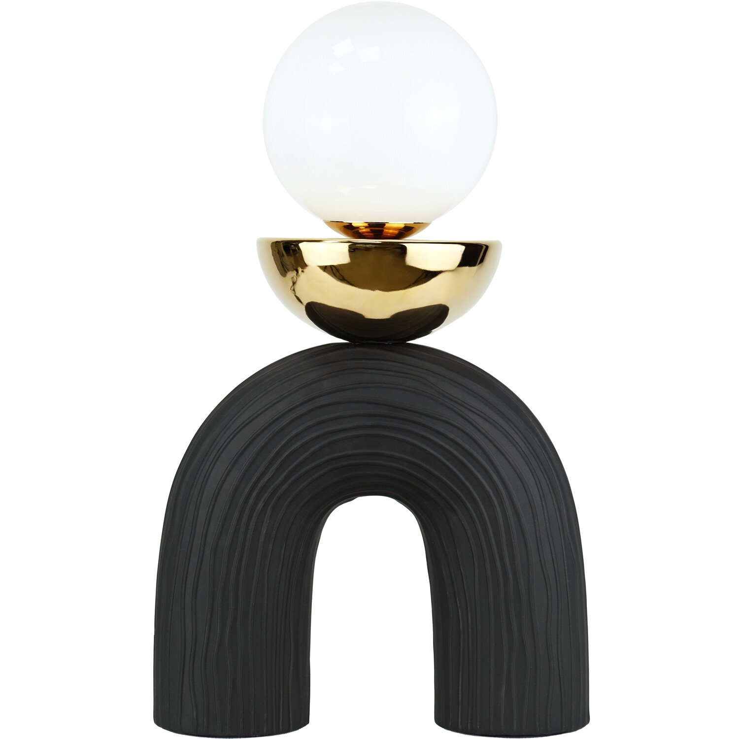Ozias Table Lamp Black and Gold Image 6