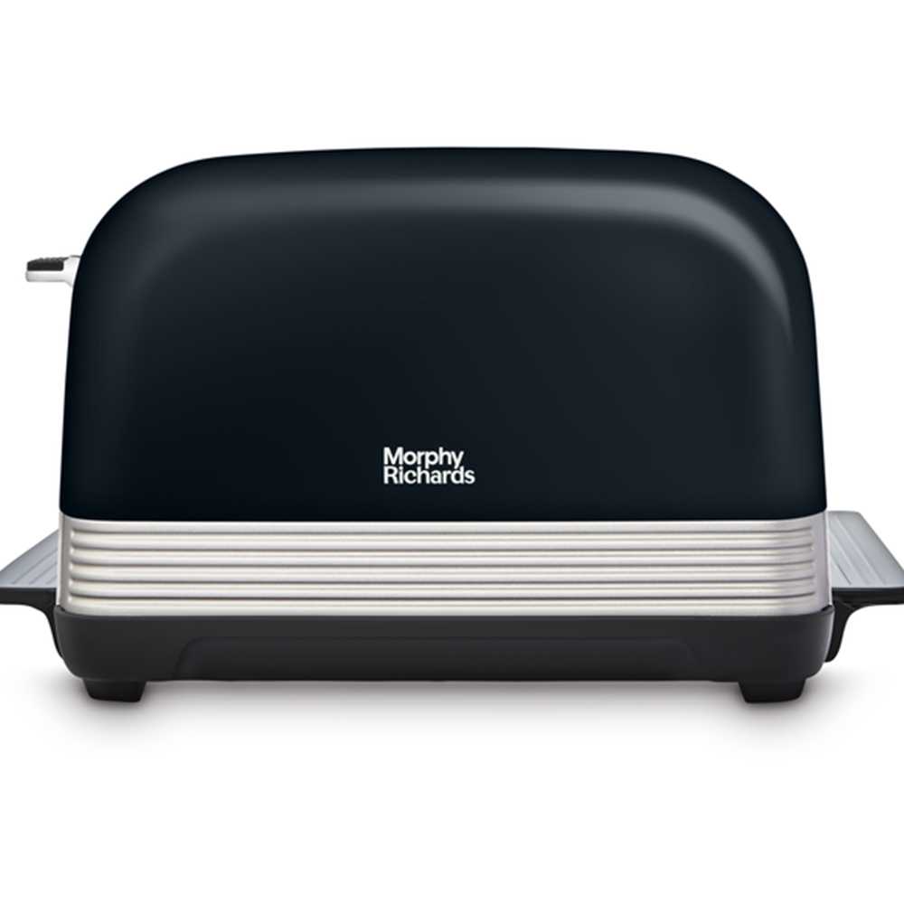Morphy Richards Venture Retro Onyx 4 Slice Toaster Image 2
