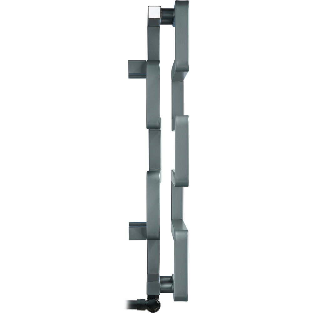 Terma Bookie Storm Sky Grey Heated Towel Rail 655 x 500mm Image 5