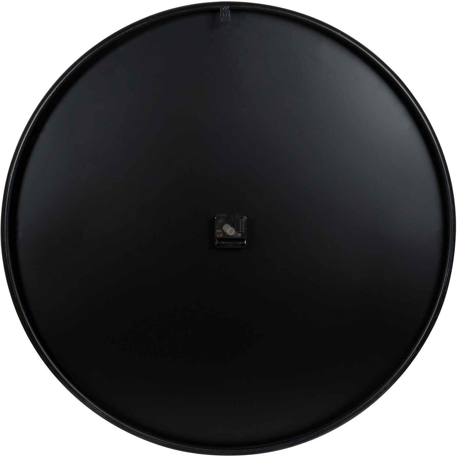 Black and Gold Roman Numeral Round Wall Clock 78cm Image 4