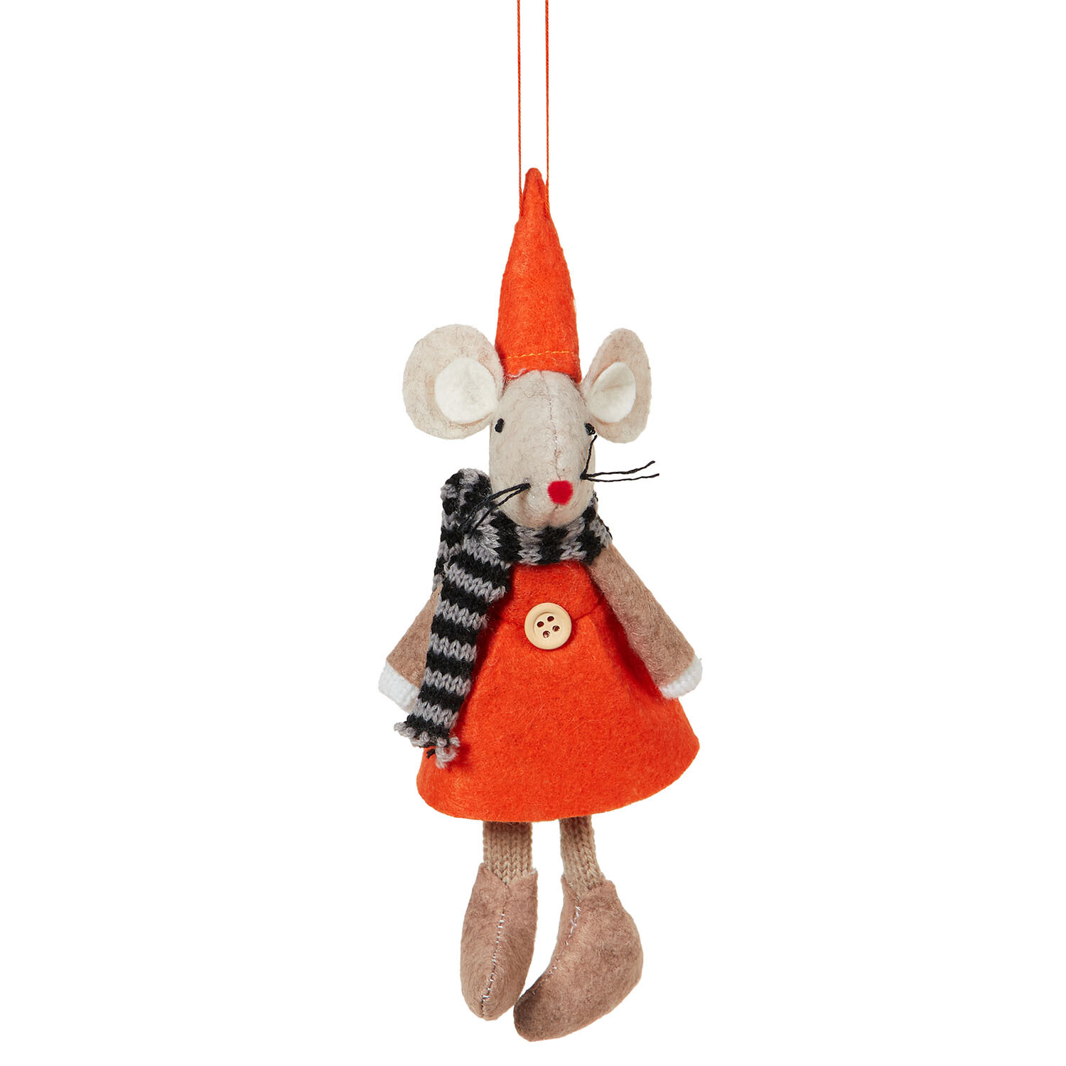 Make Your Own Autumn Hanging Mouse - Multicolour Image 4