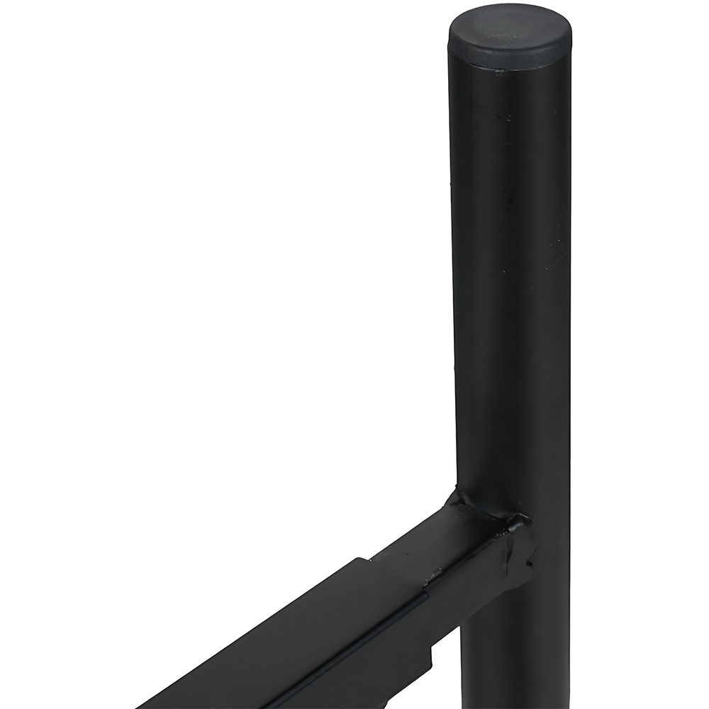 Living and Home Black Height Adjustable Metal Plant Stand 18-26cm Image 6
