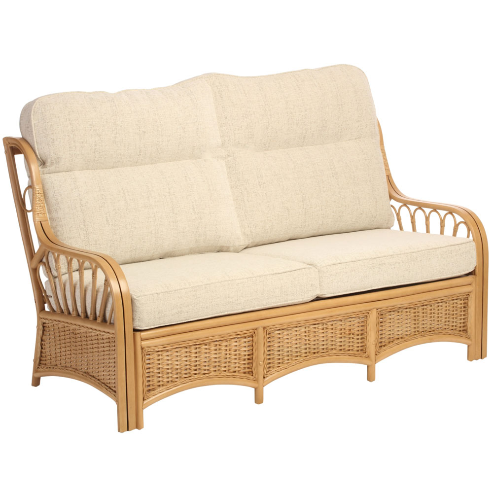 Desser Furniture Vale 3 Seater Light Oak Athena Plain Suite Image 3