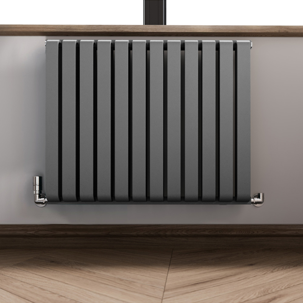 Terma Warp Room 2960 BTU Salt n Pepper Radiator 630 x 785mm Image 7