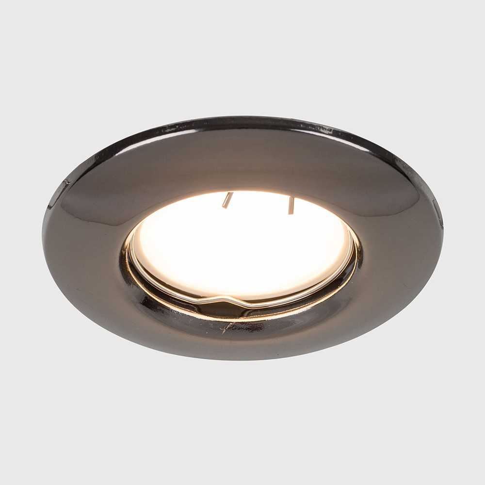 ValueLights Black Chrome Warm White LED Ceiling Downlight 30 Pack Image 3