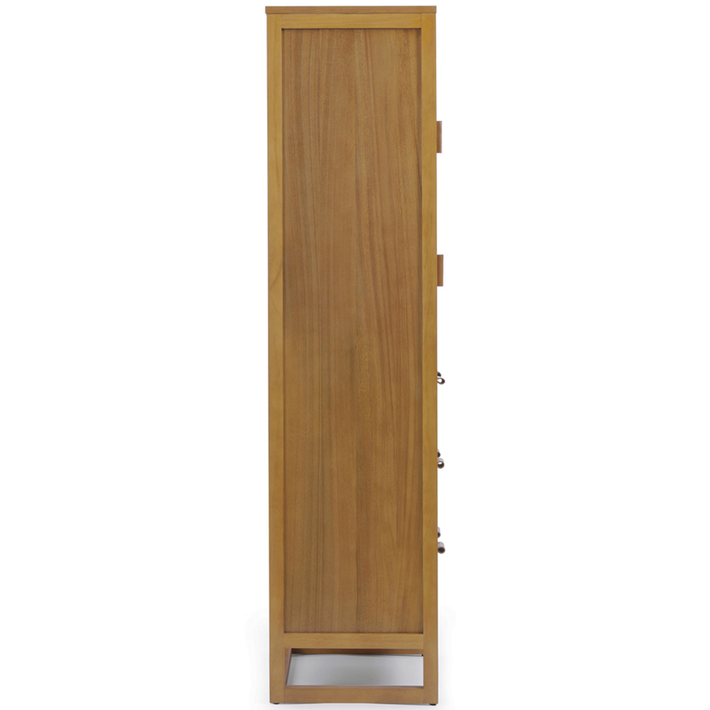 Teamson Home Hatteras 2 Door 3 Drawer Natural Linen Cabinet Image 4