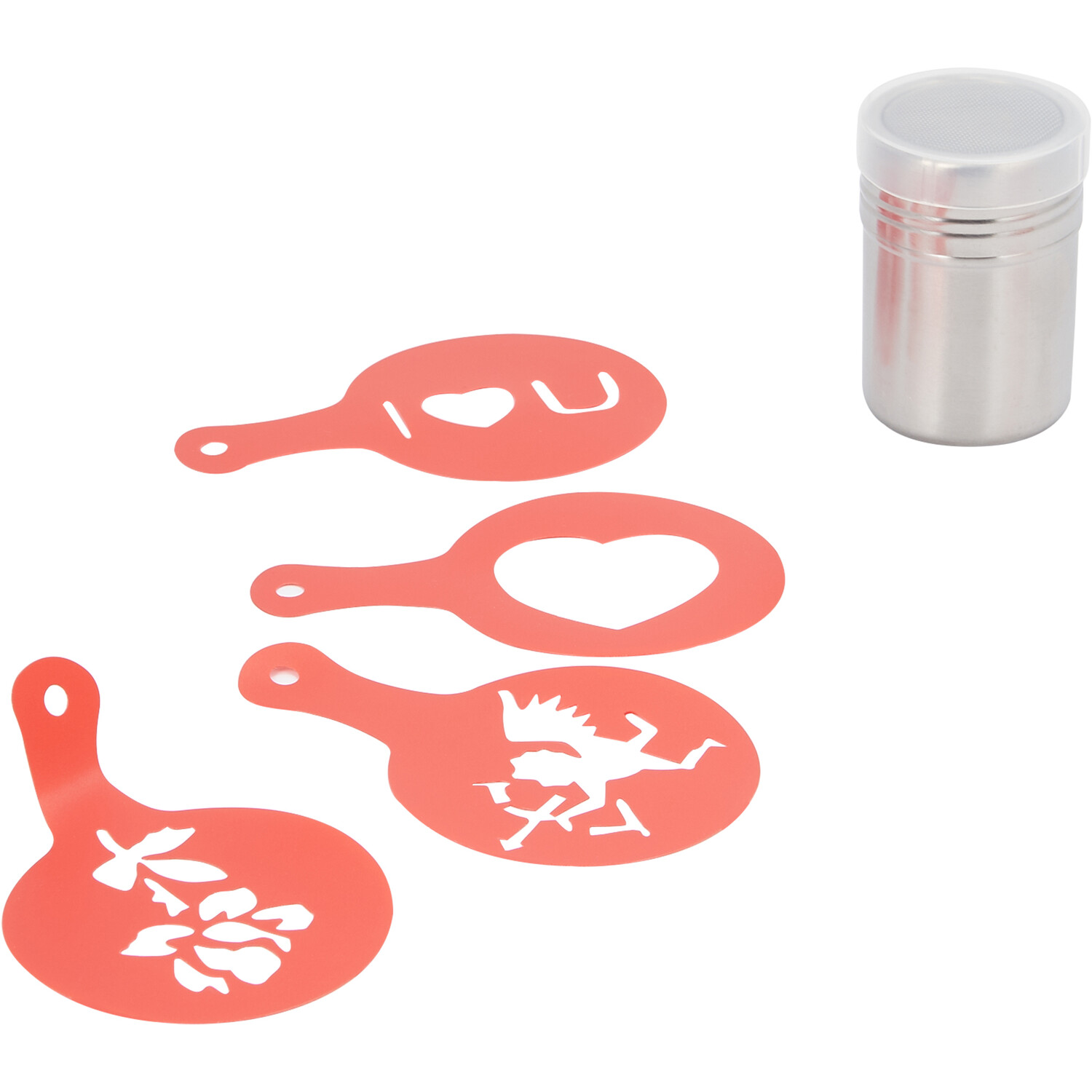 Pink Coffee Latte Art Set Image 3