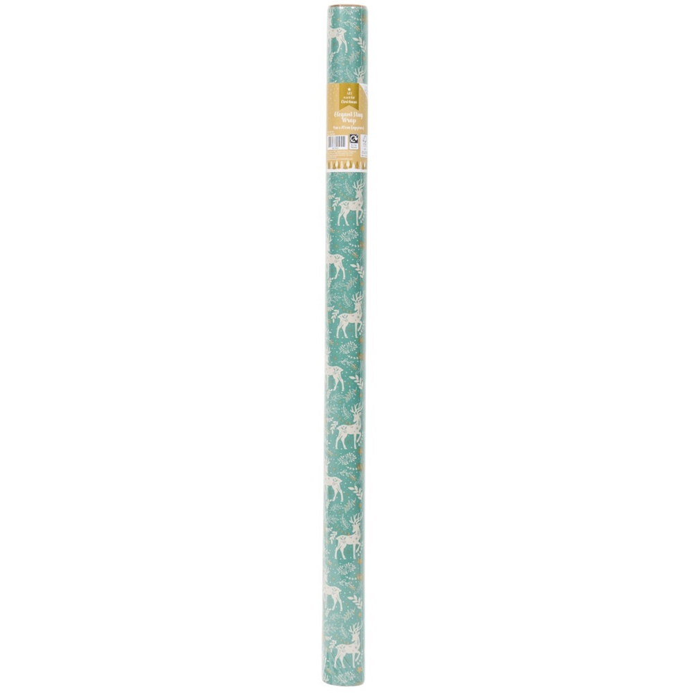 Elegant Stag Gift Wrap Image 6