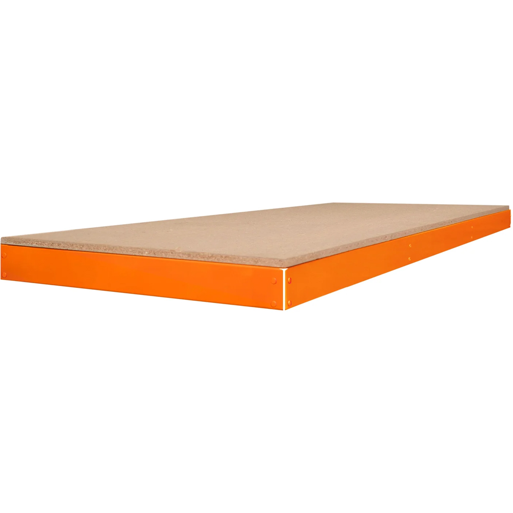 MonsterShop S-Rax Orange Workbench Additional Shelf 180 x 60cm Image 3