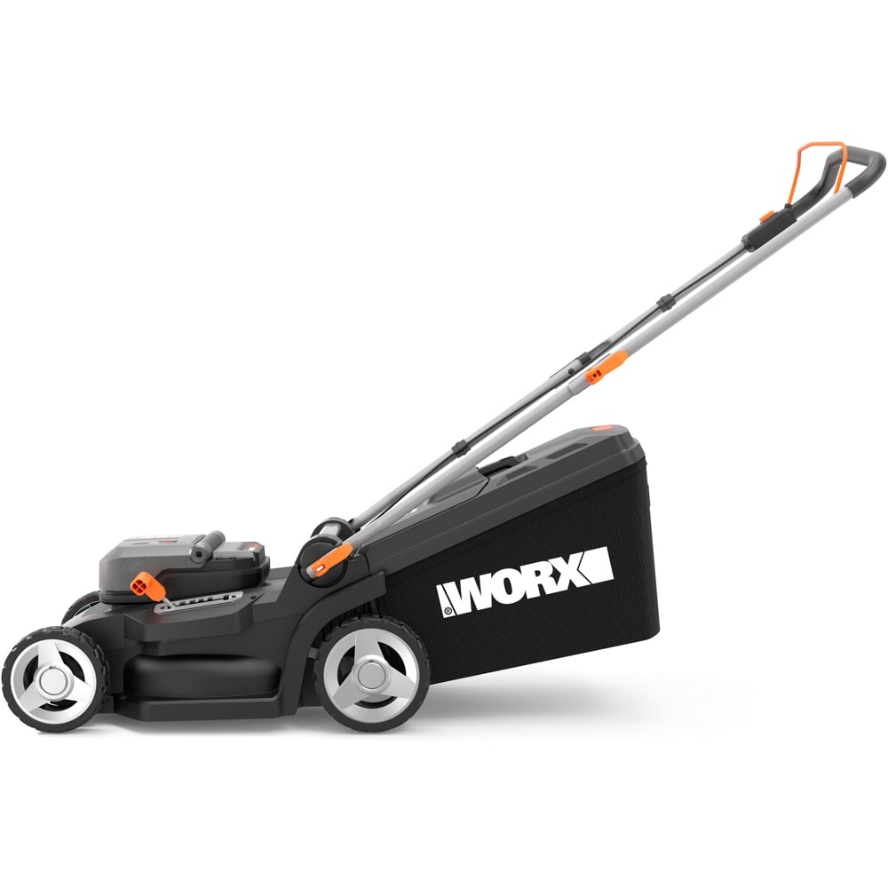 Worx WG745E 40V Cordless Brushless 41cm Lawn Mower with Batteries and Charger Image 3