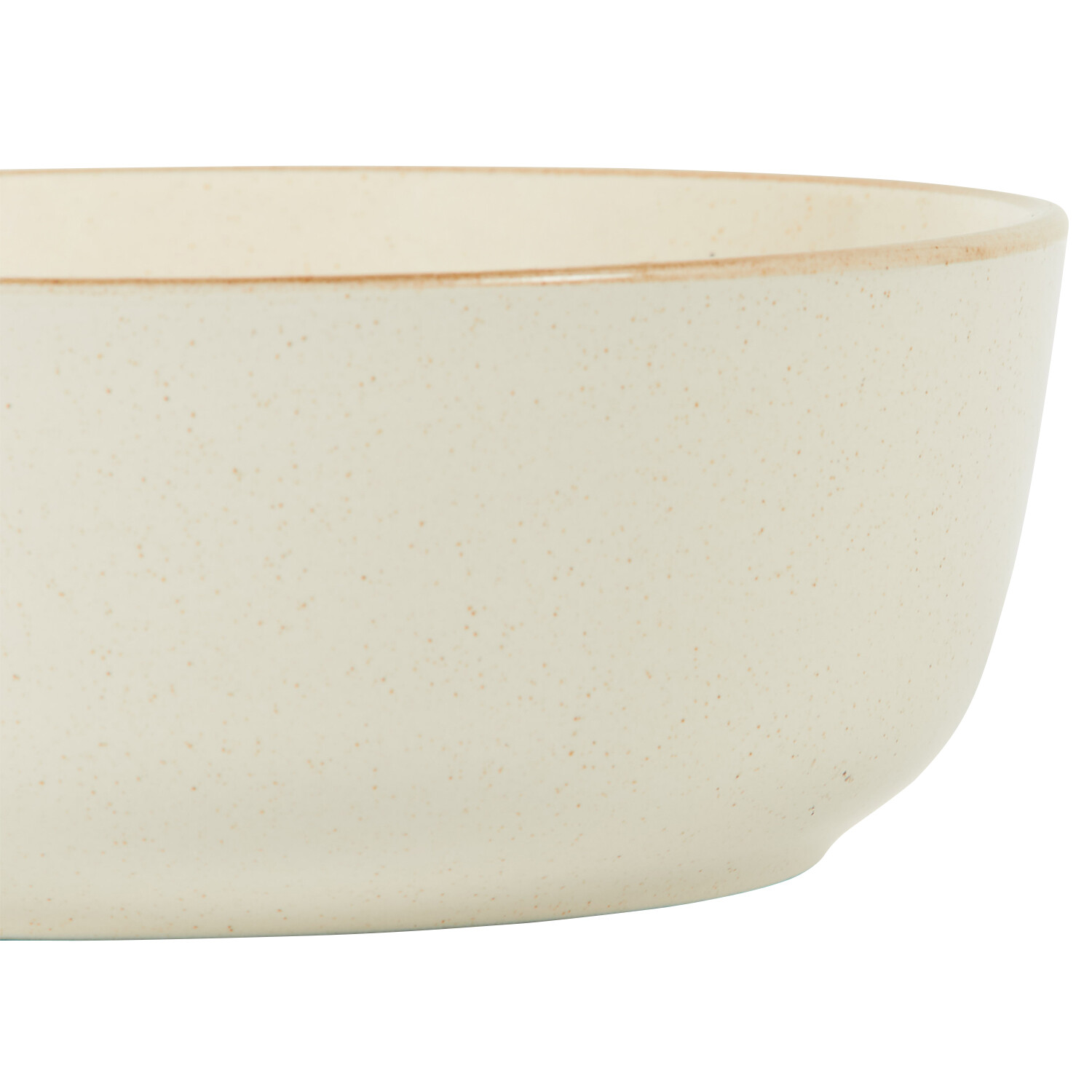 Sesame Speckle Stoneware Rice Bowl - Oatmeal and Sesame Image 2