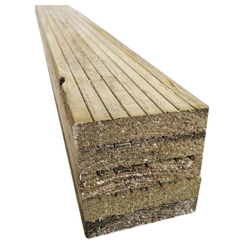Snowdon Timber Pressure Treated Decking Board 2.4m x 120 x 25mm 10 Pack Image 3